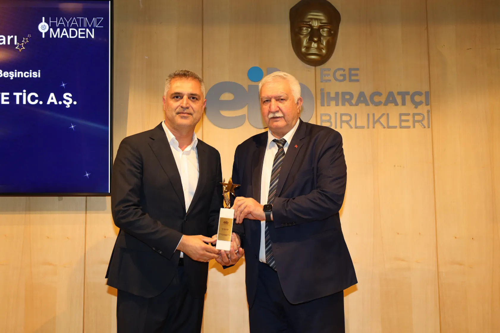 Maden İhracatının Yıldızları Ödüllerine Kavuştu