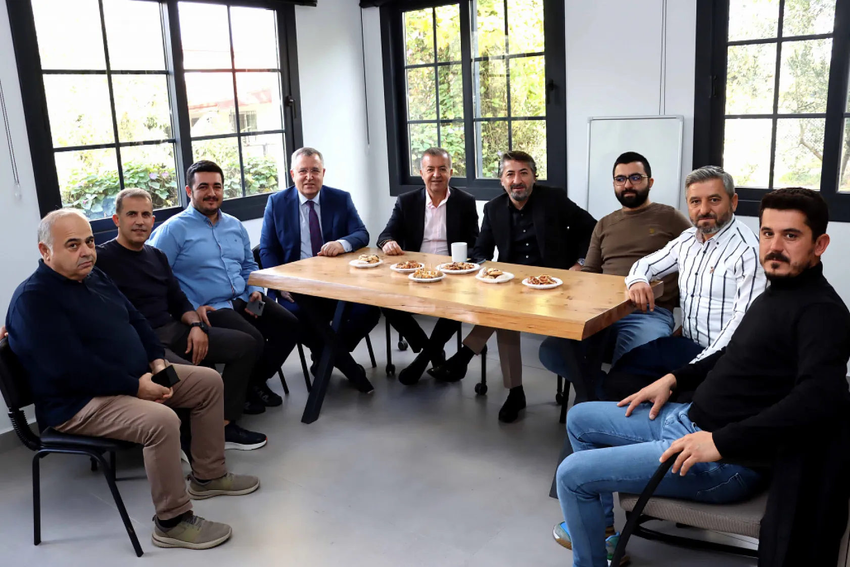 FTSO Yönetimi, Türkiye'de Bir İlki Gerçekleştiren Genç Girişimci Ali Rıza Günal'ı Ziyaret Etti