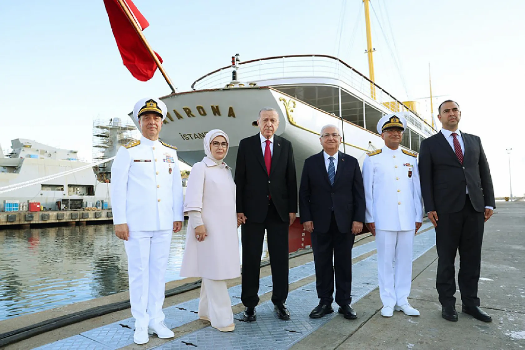 Atatürk'ün manevi mirası Savarona yatı pazar günü İstanbul Boğazı'nı selamlayacak