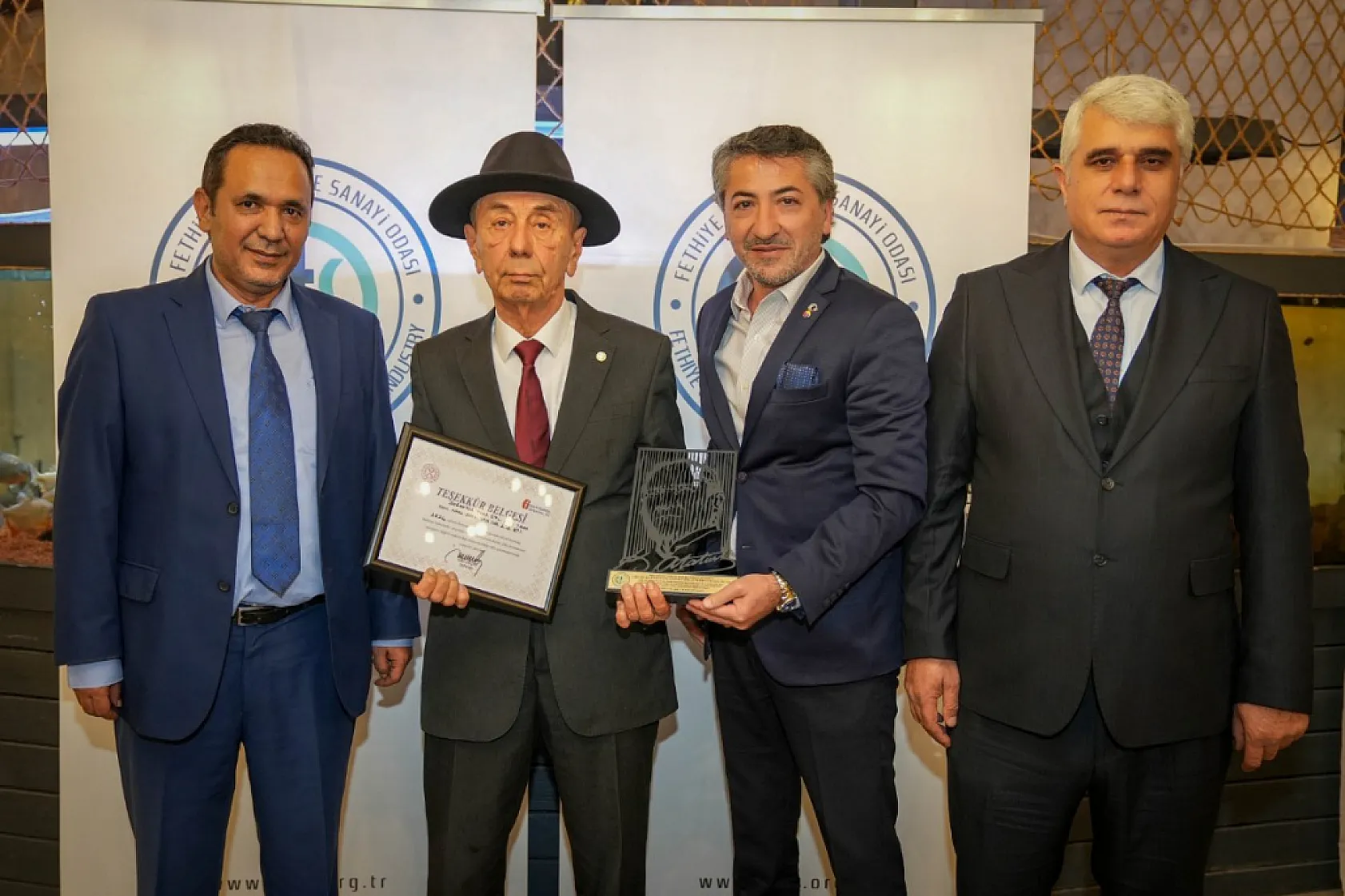 FTSO'nun Rekortmen Olan Başarılı Üyelerine Teşekkür Plaketi Törenle Verildi