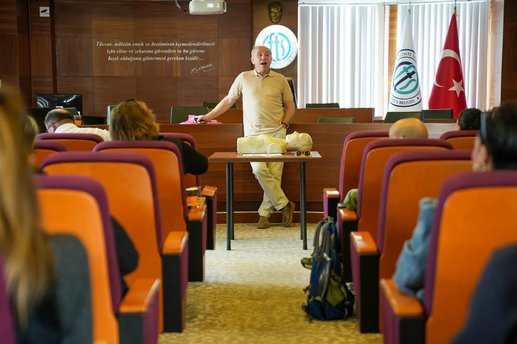 FTSO Akademi'den Uygulamalı İlk Yardım Eğitimi