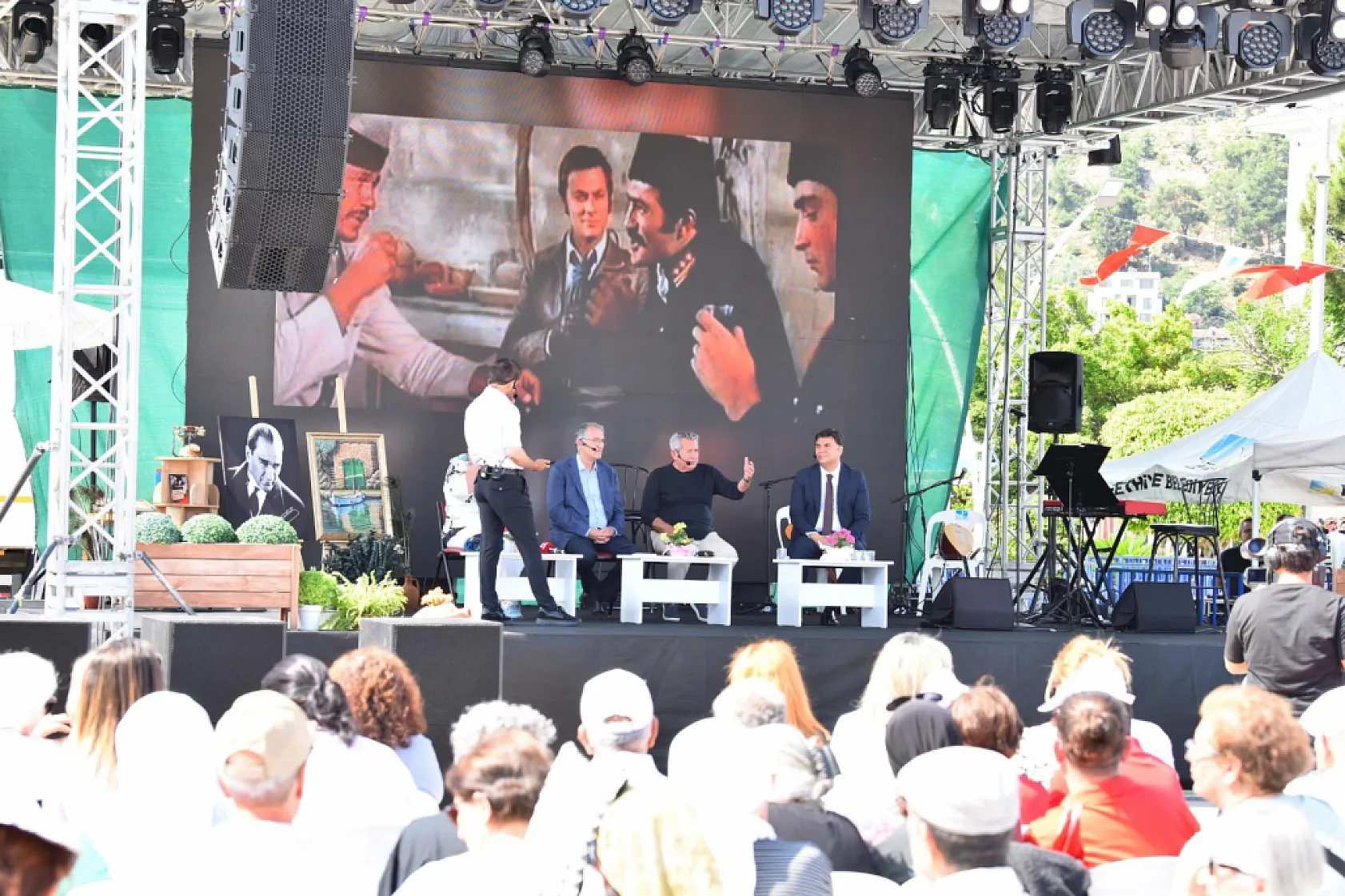 Türk Sinemasının Usta Oyuncusu Salih Güney Fethiye'de Festival Konuğu Oldu