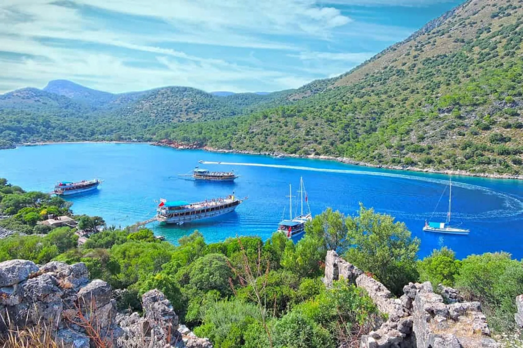 Fethiye'de mutlaka bir kez olsun tatil yapmanız gereken yer: Gemiler Adası