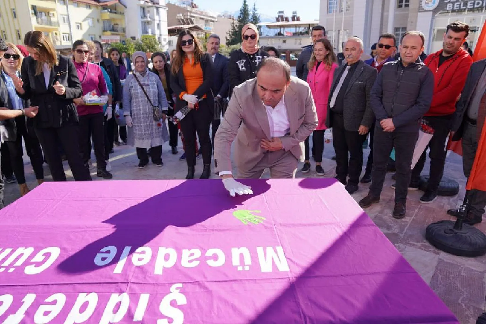 Seydikemer'de Kadına Yönelik Şiddete 'Hayır' Denildi