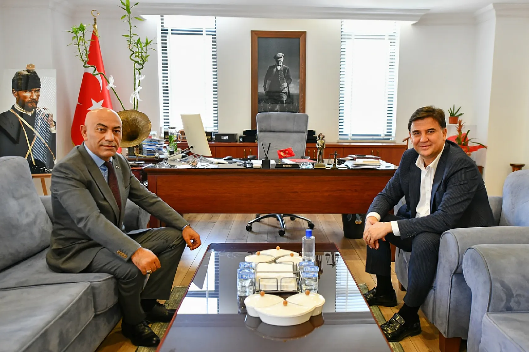 Başkan Karaca'ya Bir Dizi Ziyaret