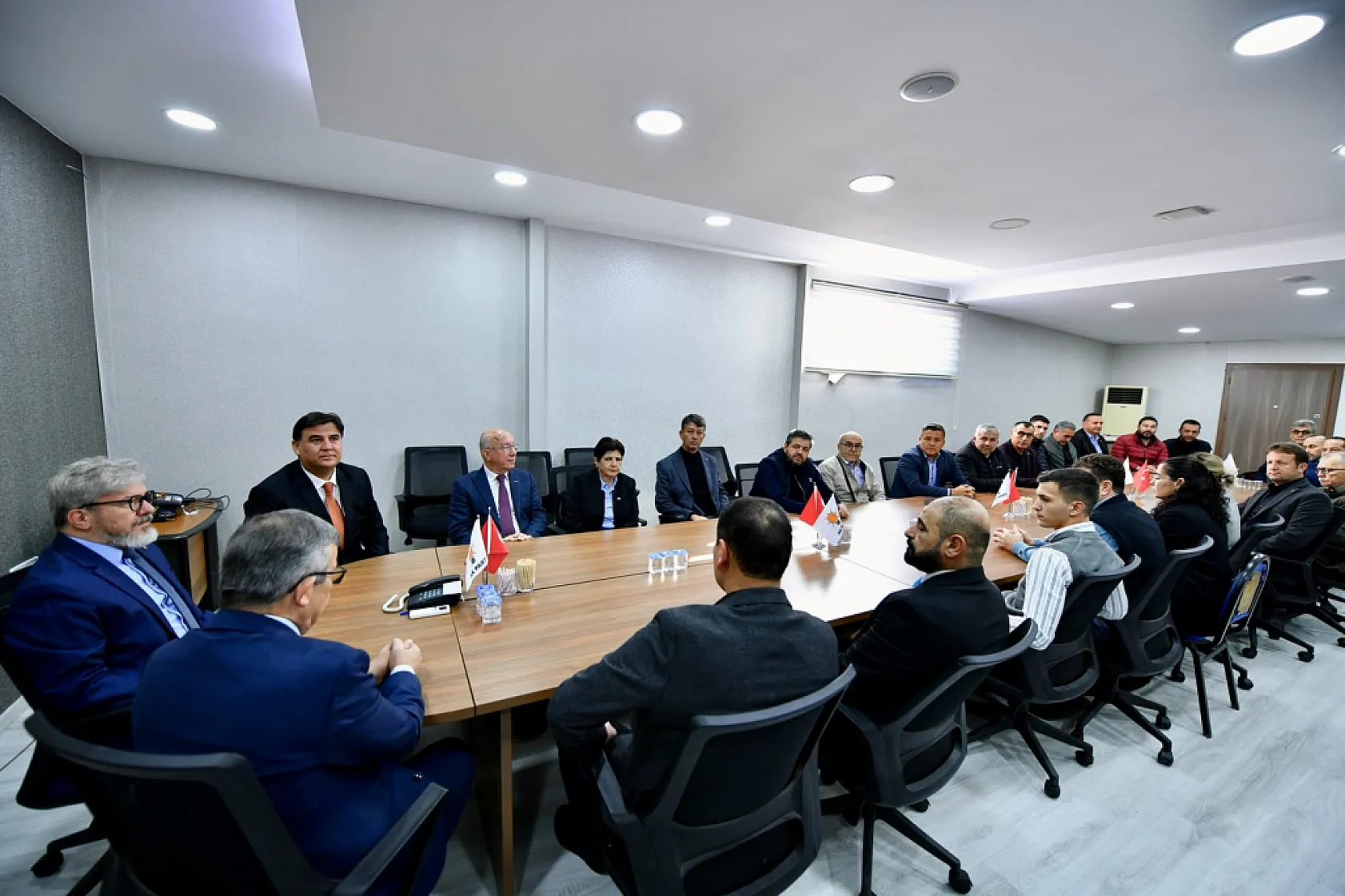 Başkan Karaca'dan AK Parti Fethiye İlçe Başkanı Sarıhan'a hayırlı olsun ziyareti