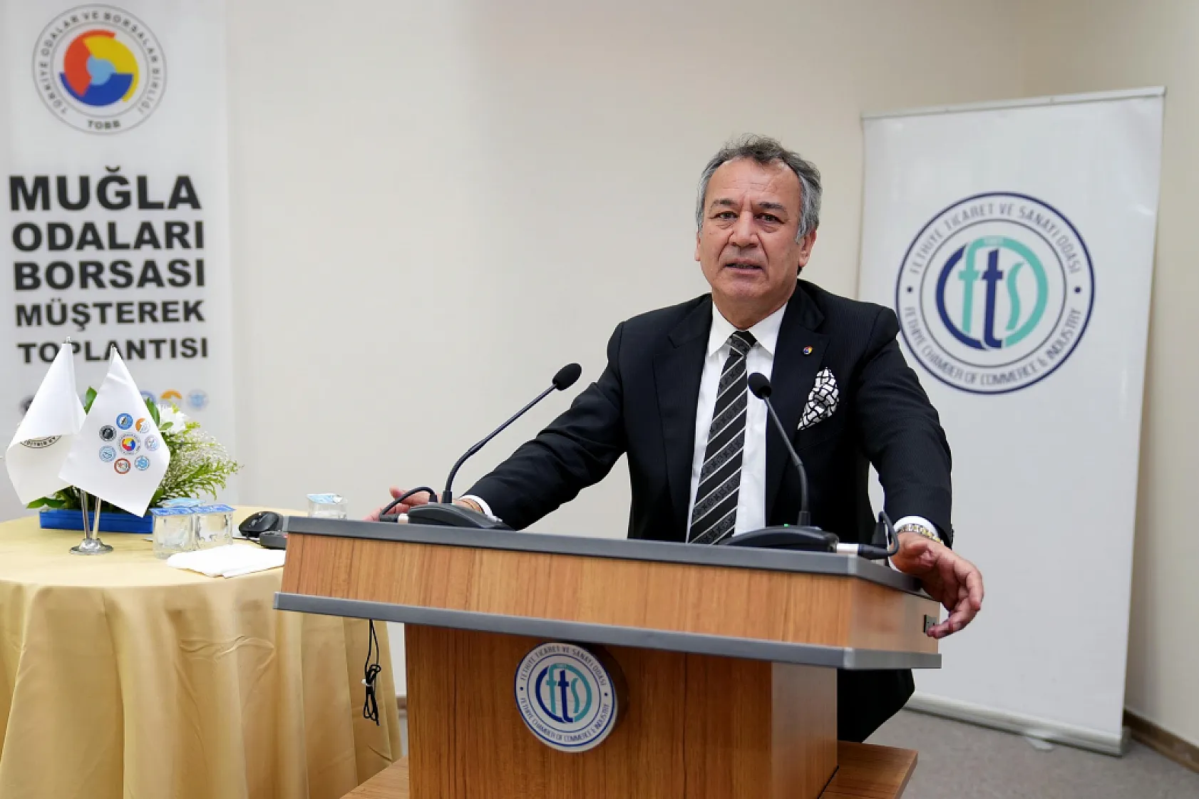 Muğla Odaları ve Borsası 40'ıncı Müşterek Toplantısı Fethiye'de yapıldı