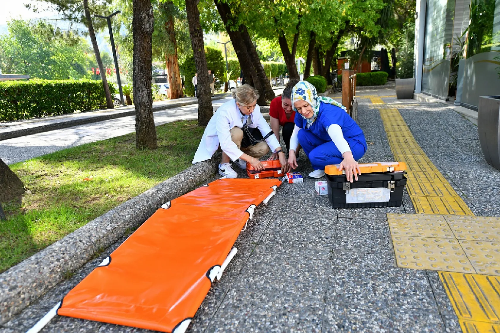 Fethiye Belediyesi Personeline Yangın Tatbikatı ve Eğitim