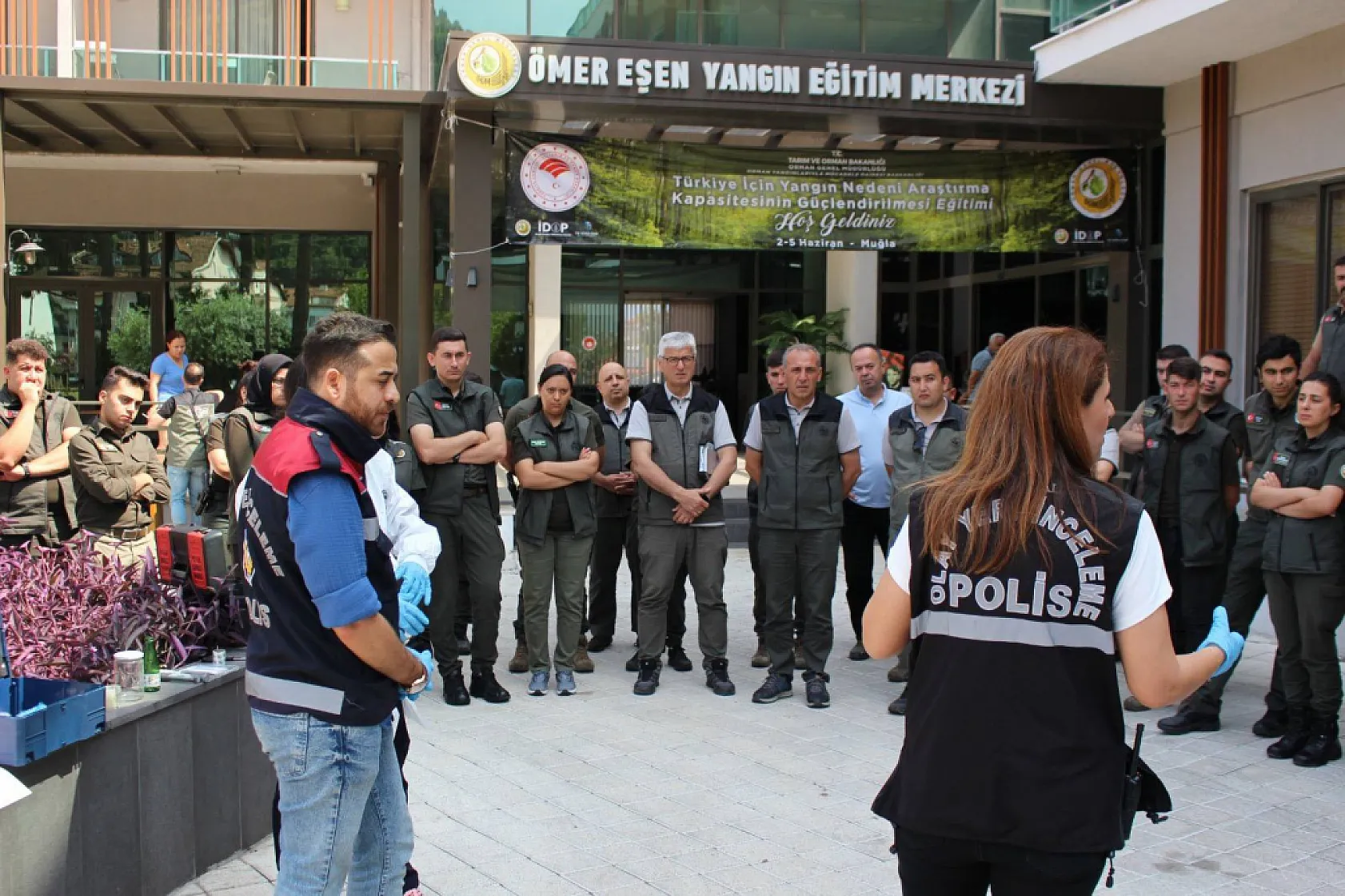 Orman Yangınlarıyla Mücadelede Farkındalık Eğitimi Fethiye'de Başladı