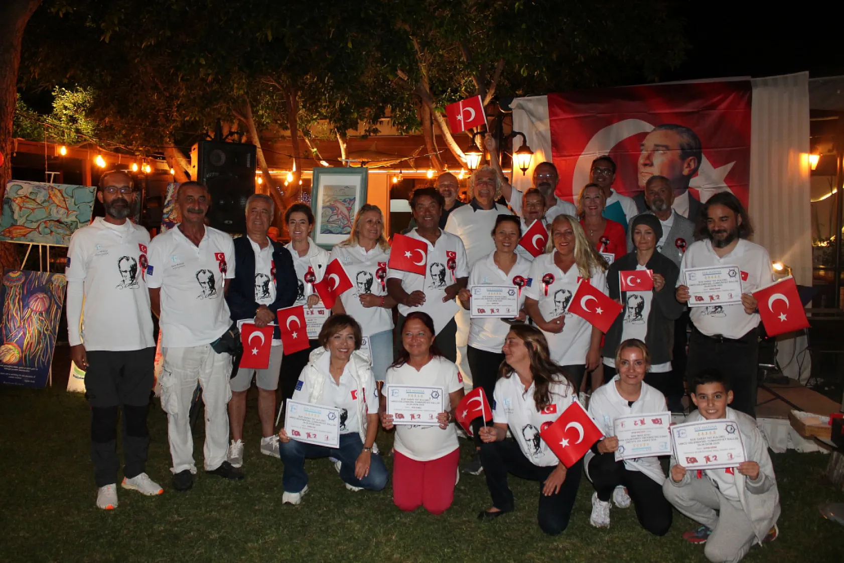 Fethiye Ece Saray Marina'da Cumhuriyet Coşkusuyla Sezona Veda