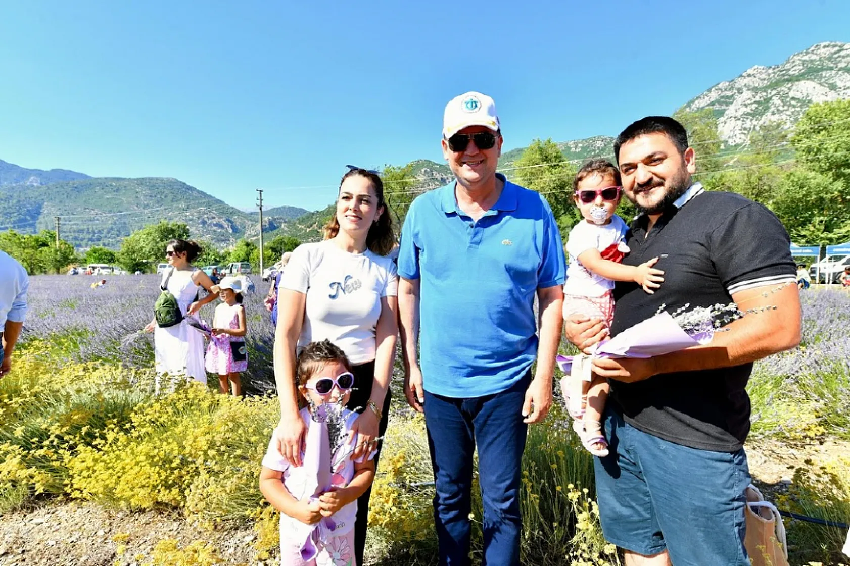 Fethiye'de Lavanta Hasadı Renkli Görüntülerle Gerçekleşti