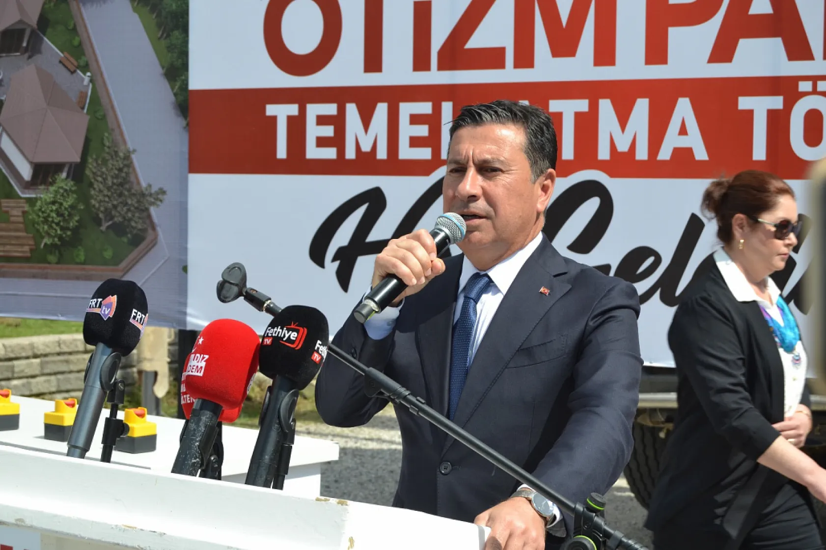 Fethiye'de Otizm Parkının Temel Atma Töreni Gerçekleştirildi