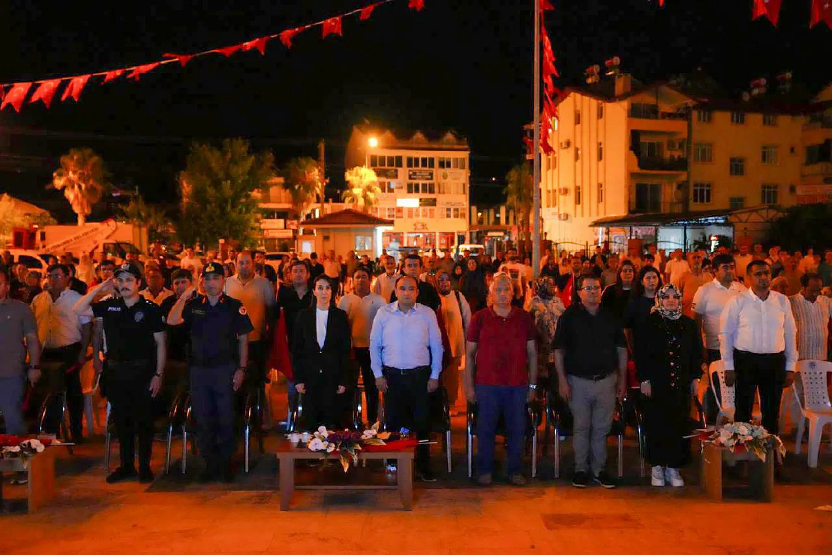 15 Temmuz Kahramanları Seydikemer'de Anıldı