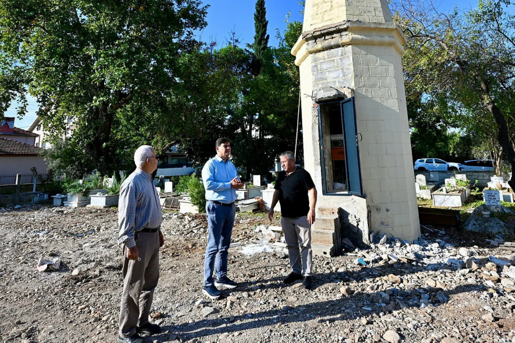 Fethiye Belediye Başkanı Alim Karaca, 'Hacı Veli Camii yeniden inşa edilecek'