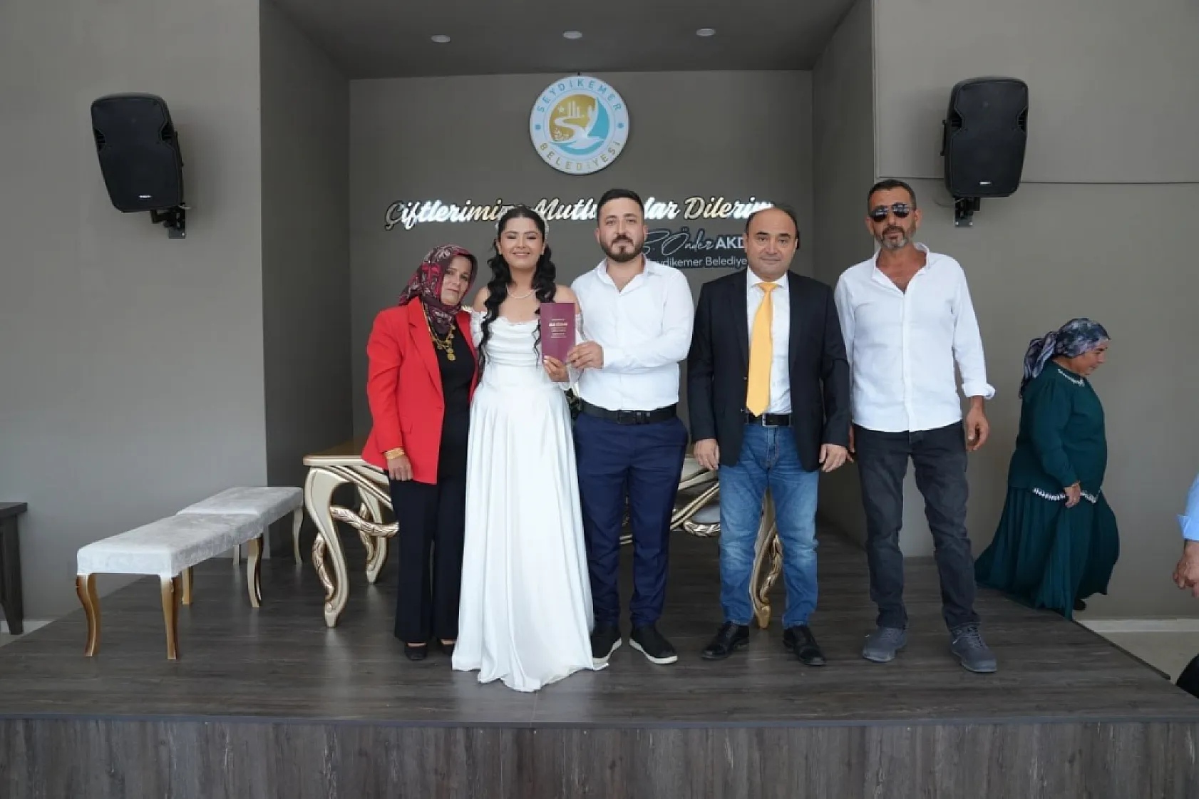 Seydikemer'de 06.06.2026 Yoğunluğu: 33 Çift Dünyaevine Girdi
