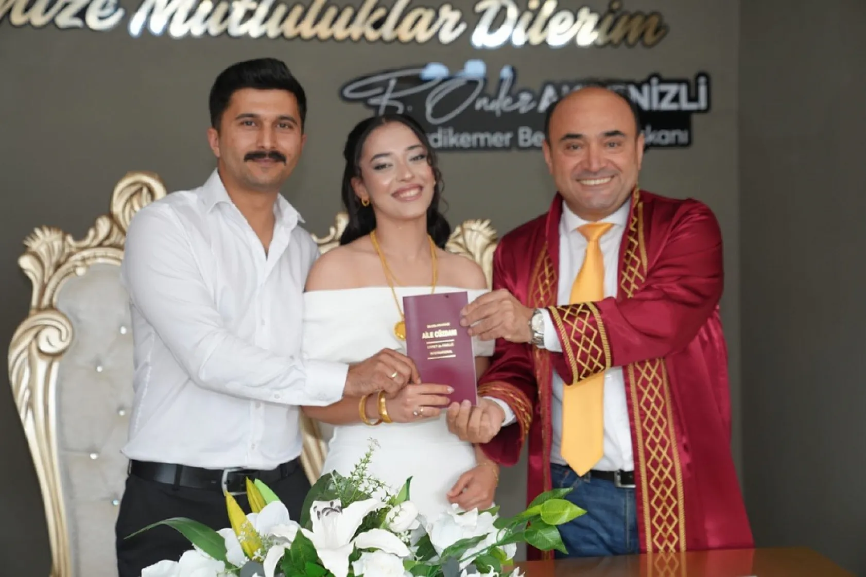 Seydikemer'de 06.06.2026 Yoğunluğu: 33 Çift Dünyaevine Girdi