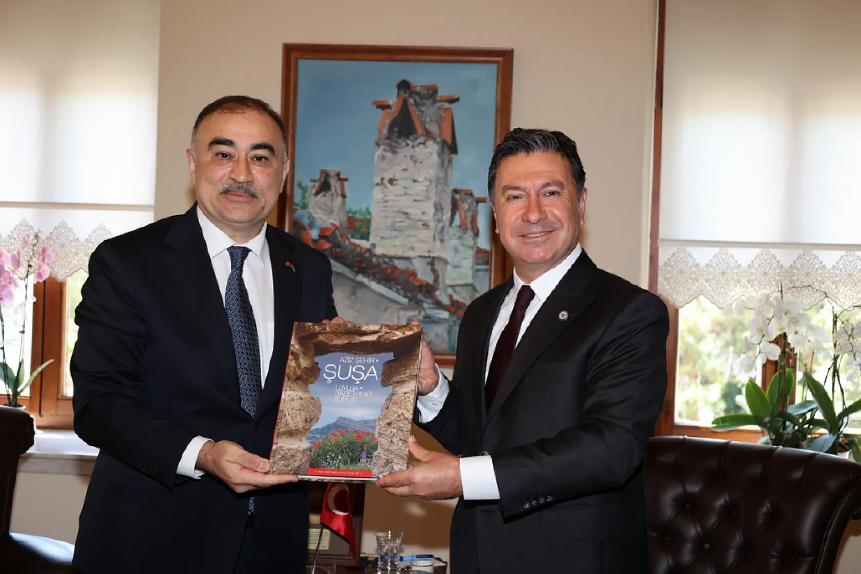 Azerbaycan Büyükelçisi Reşad Memmedov'dan Başkan Aras'a Ziyaret