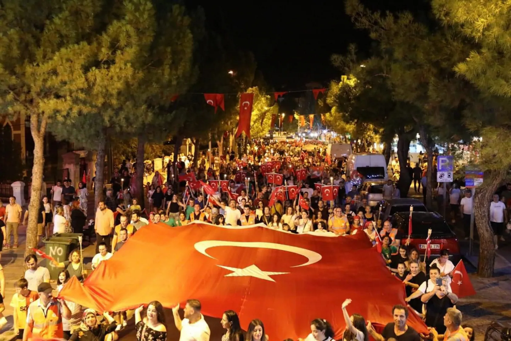 30 Ağustos Muğla'da Coşkuyla Kutlandı