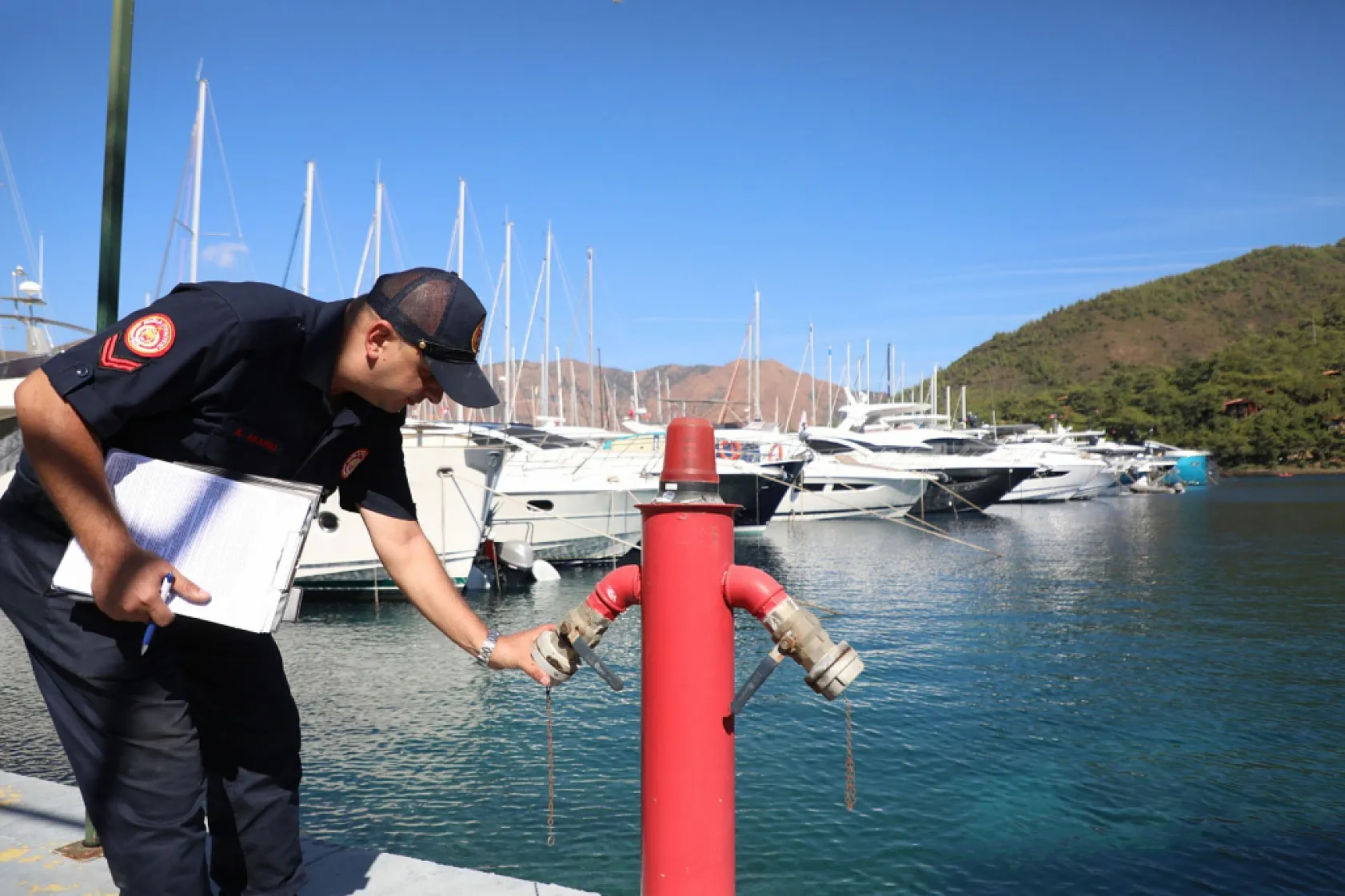 Büyükşehir'den Yangın Riskine Karşı Marinalarda Kapsamlı Denetim