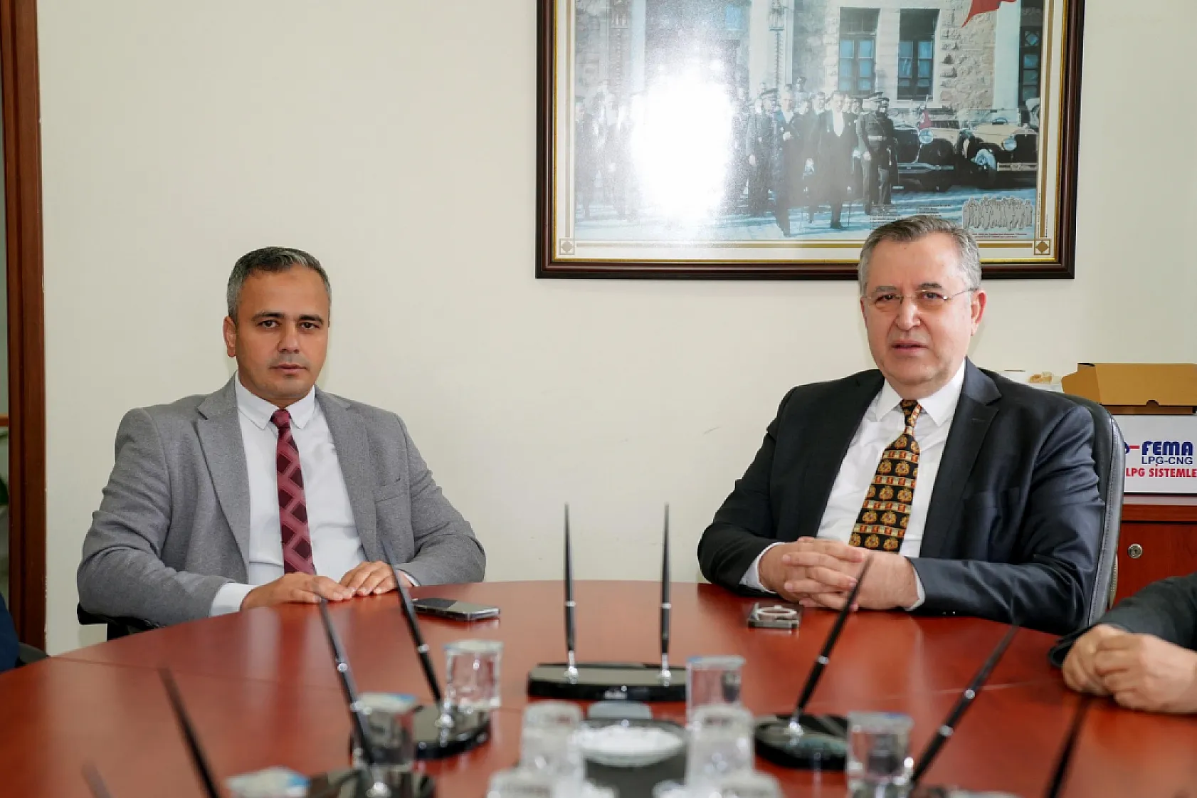 FTSO'dan Esnaf ve Sanatkarlar Odası'na hayırlı olsun ziyareti