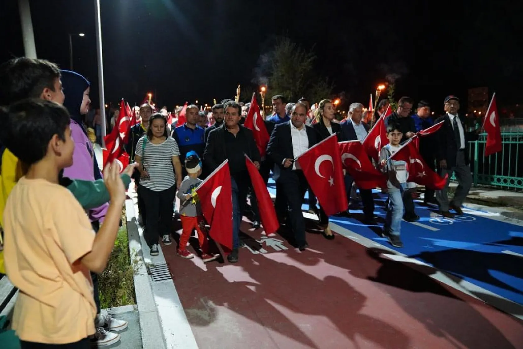 Seydikemer'de 100. Yıl Fener Alayı