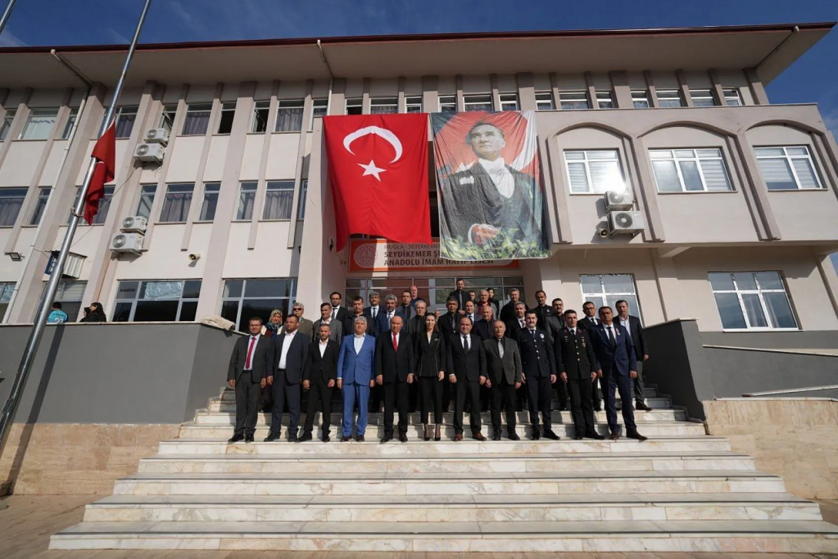 Atatürk, Ölümünün 86'ncı Yıl Dönümünde Seydikemer'de Törenle Anıldı