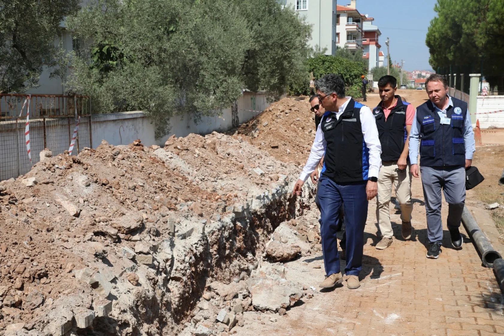 Muğla Büyükşehir Menteşe Merkez, Yeniköy ve Kötekli'de ki Su Sorununu Çözdü