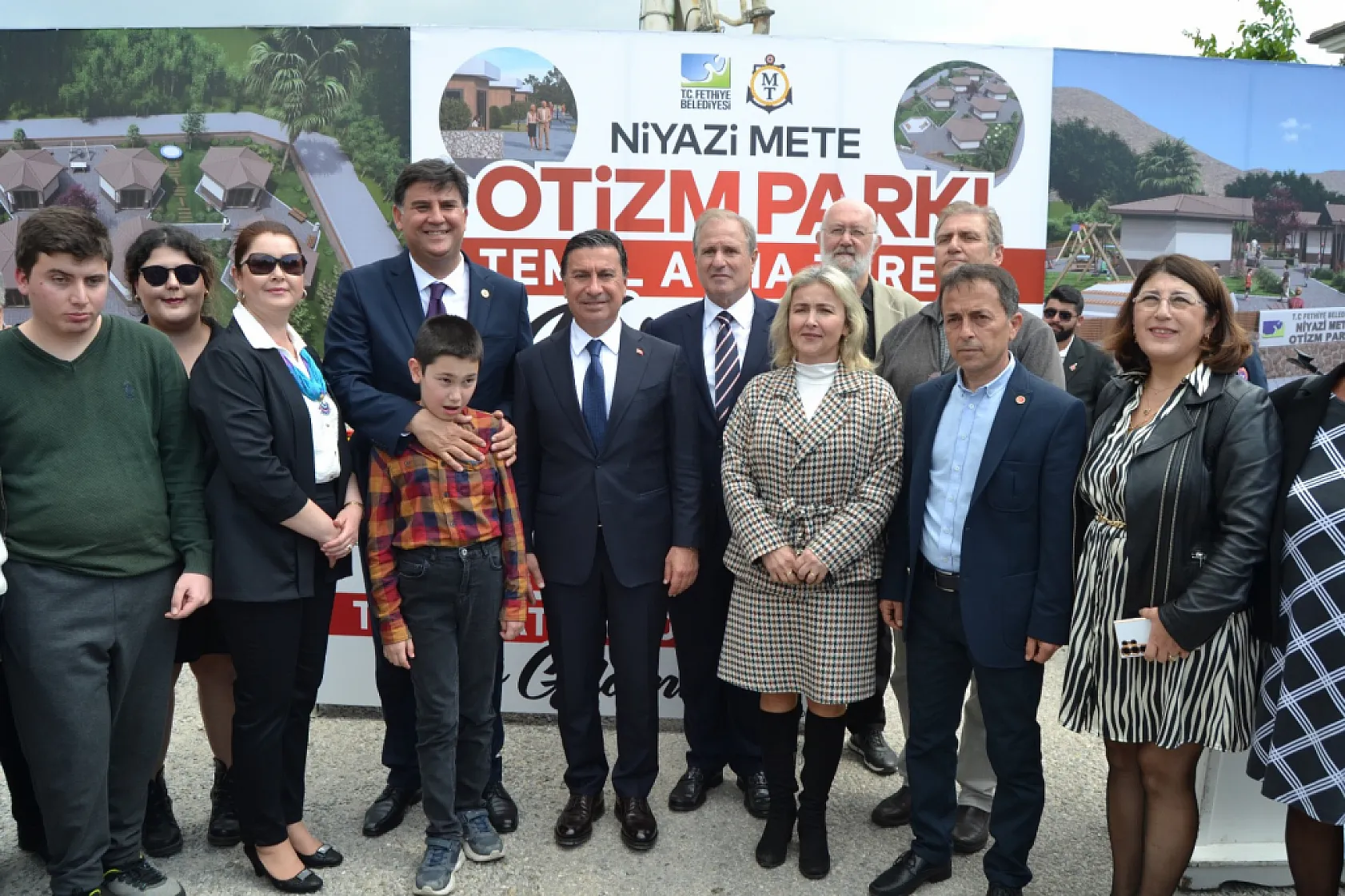 Fethiye'de Otizm Parkının Temel Atma Töreni Gerçekleştirildi