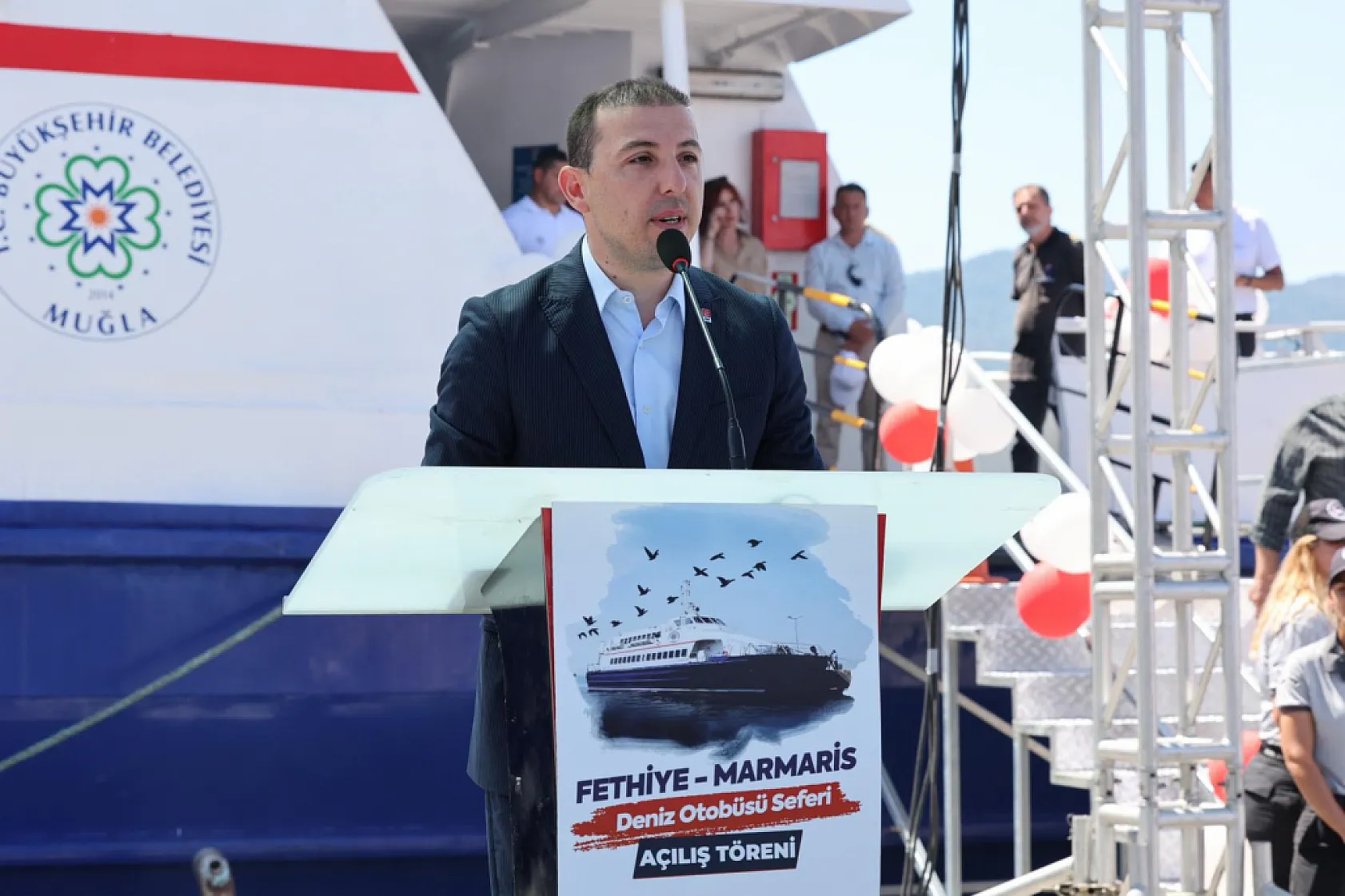 Büyükşehir Marmaris-Fethiye Deniz Otobüsü Seferleri Başladı 