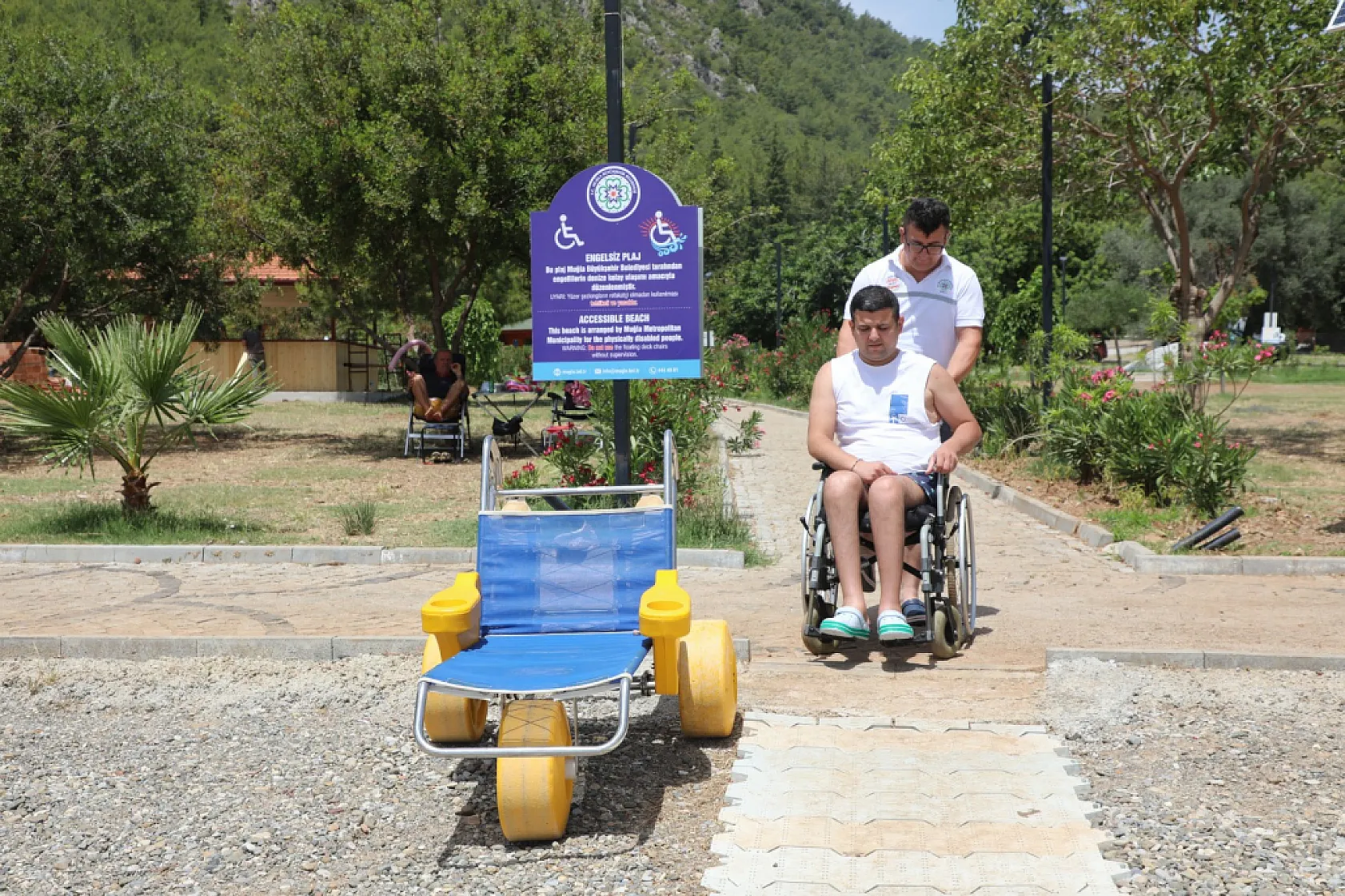 Muğla'da Engelsiz Plajlarla Hayat Kolaylaşıyor
