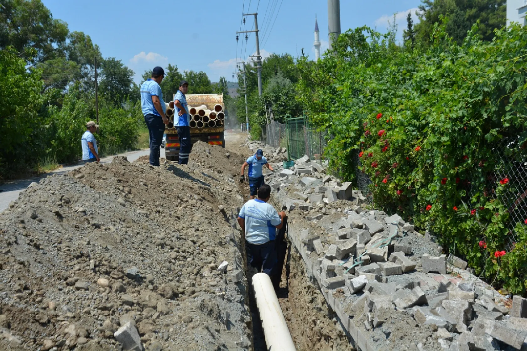 Ortaca'da Basınç Sorunu Ortadan Kalkıyor