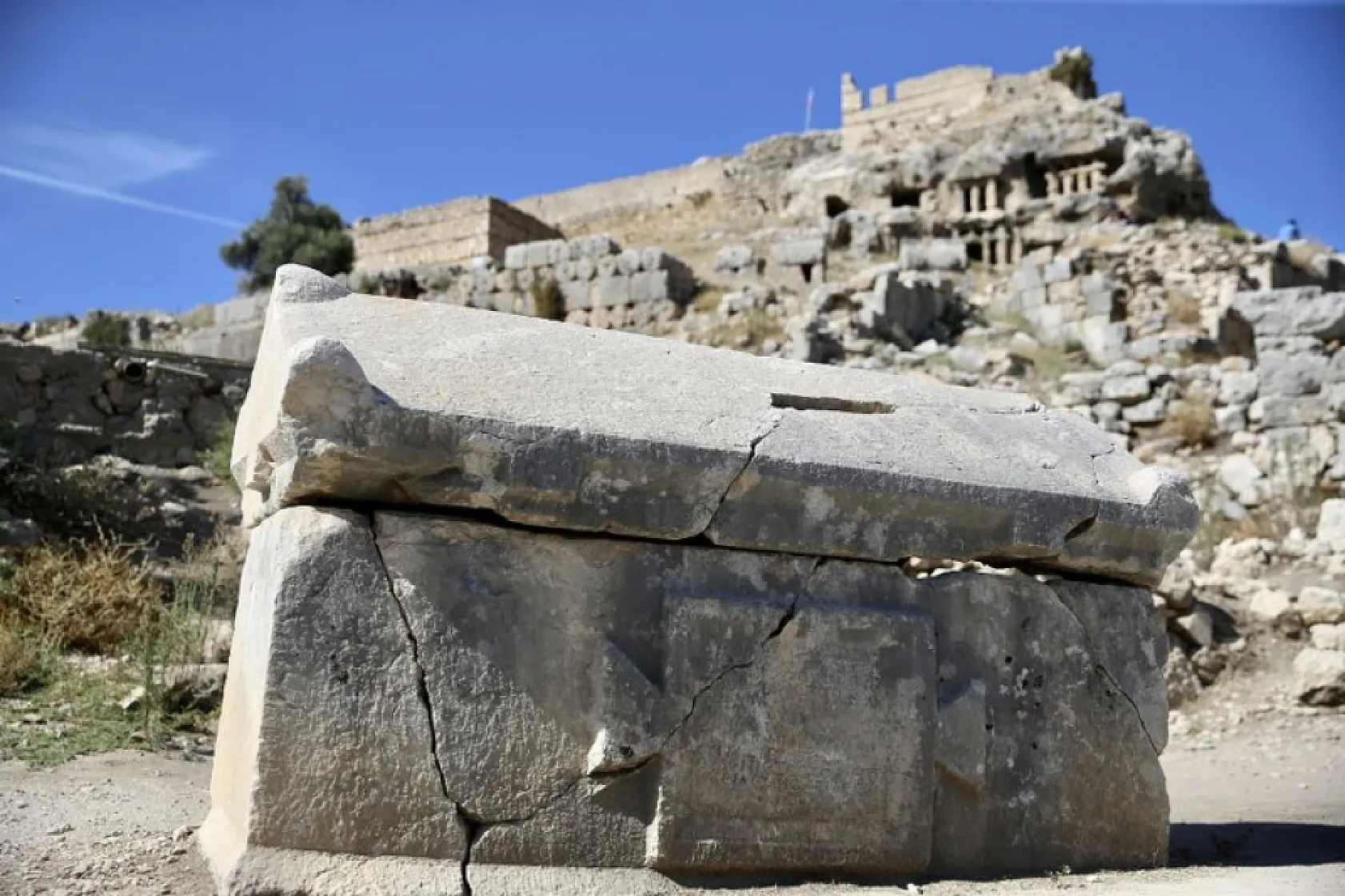 Seydikemer Tlos Antik Kenti'nde meclis binası, 2 hamam ve tapınak restore edilecek