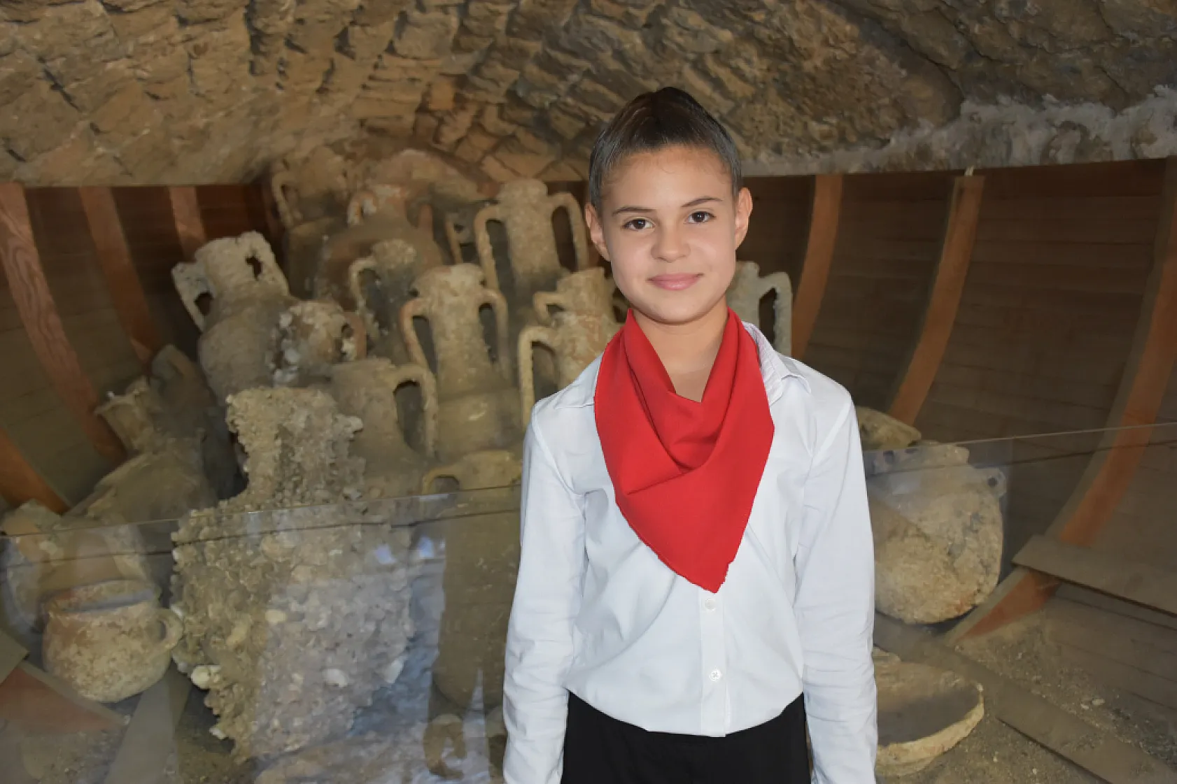 Öğrenciler kültür varlığı kaçakçılığıyla mücadeleye dikkati çekti