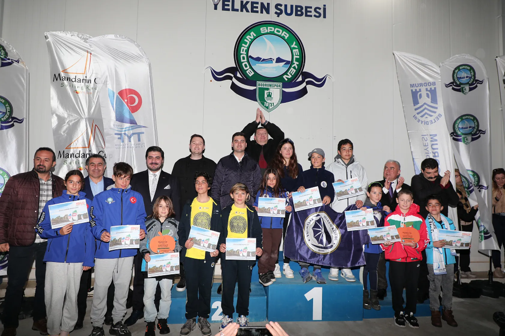 Bodrum'daki 4. Uluslararası Mandalina Kupası Yelken Yarışları sona erdi