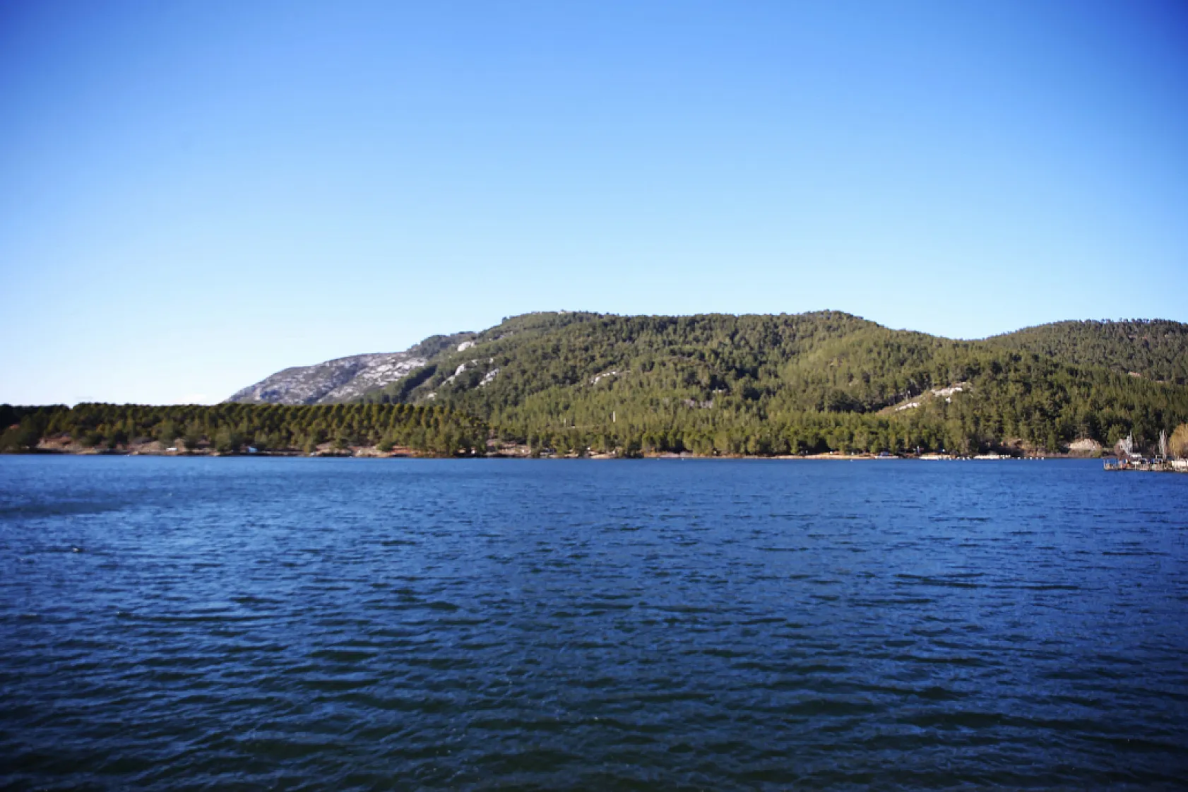 Ula Göleti'nin su seviyesi son yağışlarla eski haline döndü