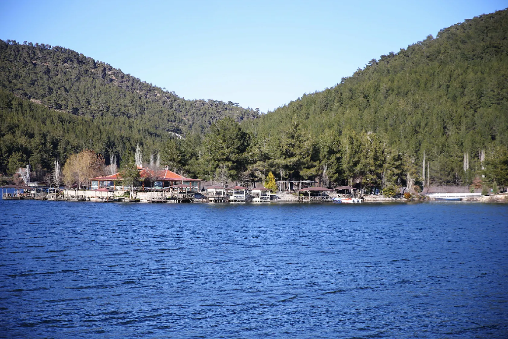 Ula Göleti'nin su seviyesi son yağışlarla eski haline döndü
