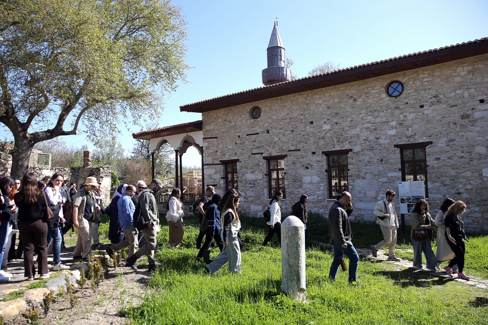 Sanat Tarihi öğrencileri AB projesi kapsamında Muğla'da buluştu