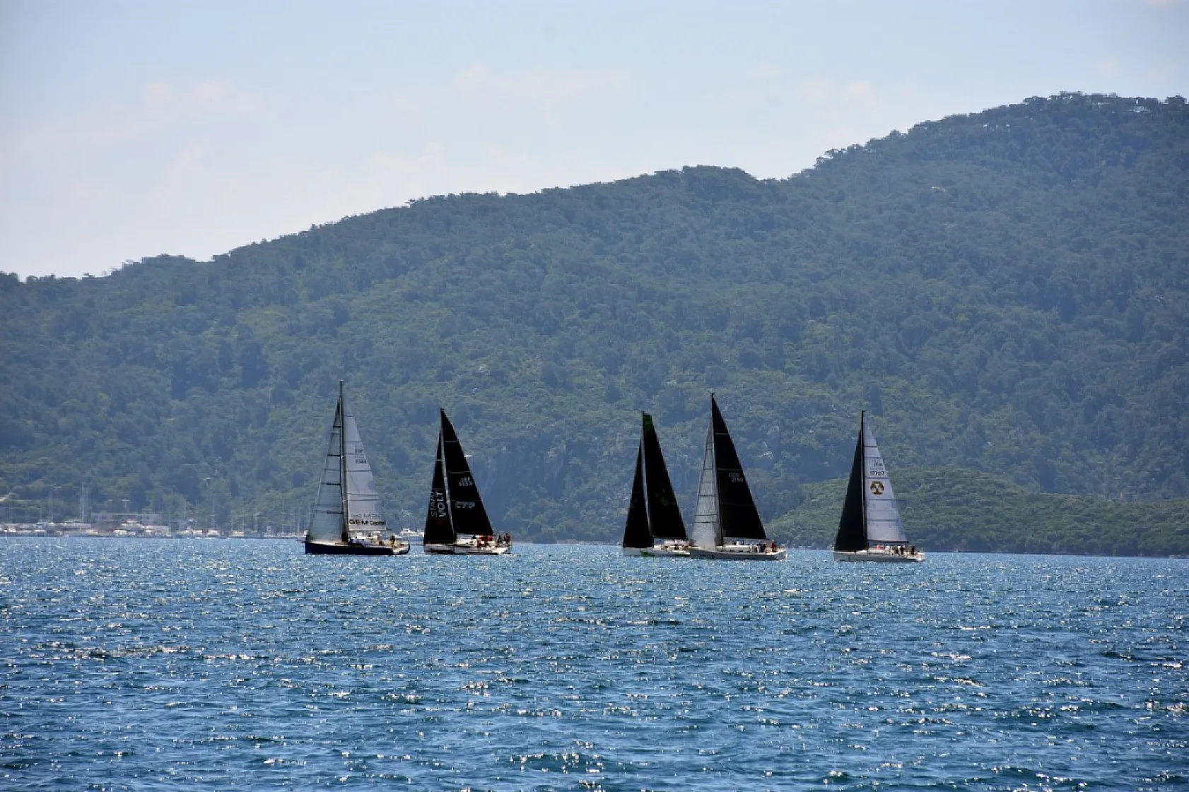 2. Uluslararası Akdeniz Yat Şampiyonası Marmaris'te başladı