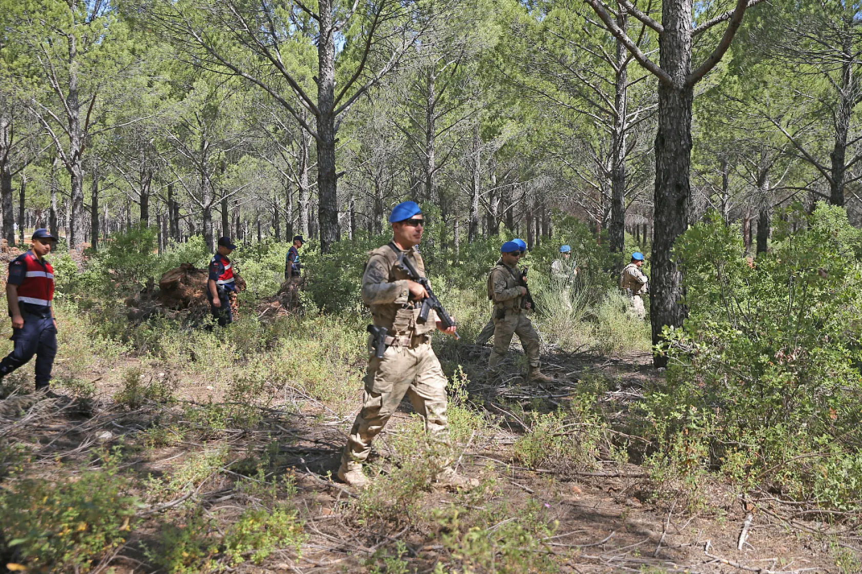 Muğla'da jandarma ekipleri orman yangınlarına karşı teyakkuzda