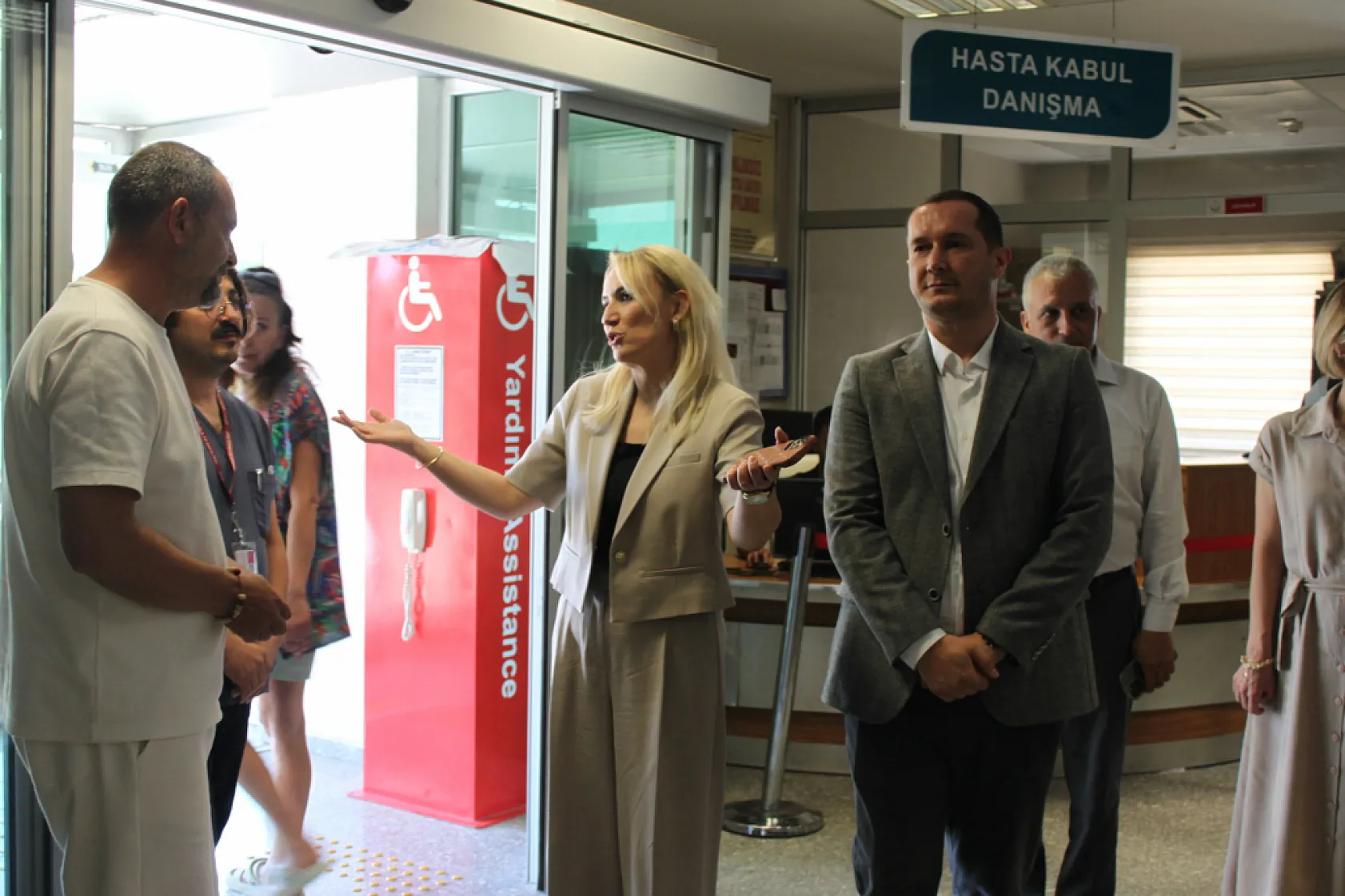 Muğla İl Sağlık Müdürü Akça, Datça Devlet Hastanesi'ni denetledi