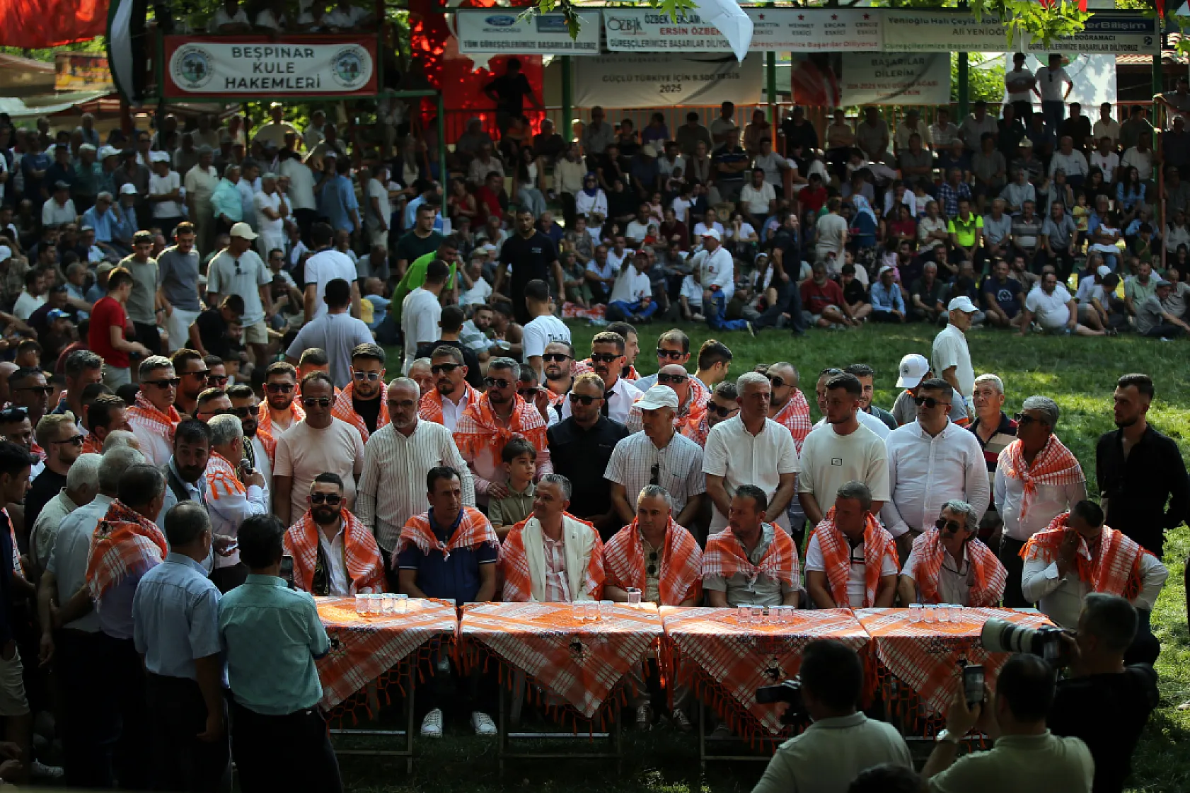 Menteşe Beşpınar Yağlı Güreşleri'nde başpehlivanlığı Cengizhan Şimşek kazandı