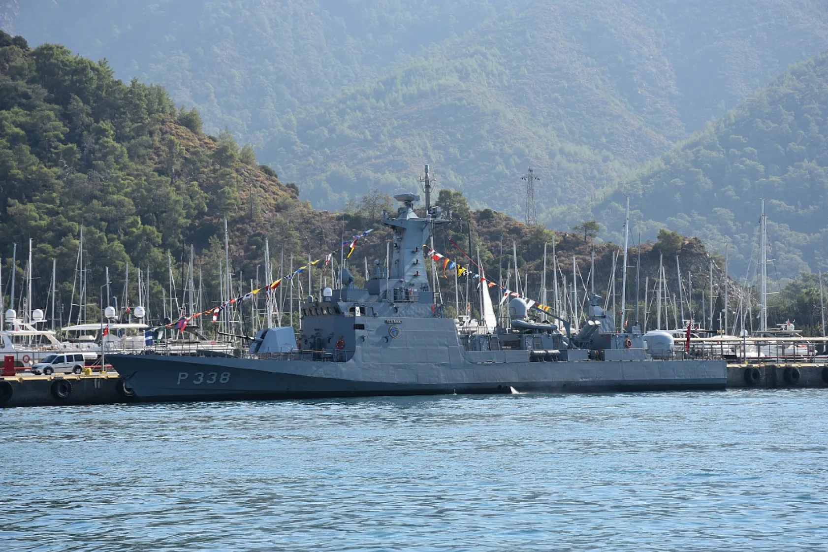 TCG Bora hücumbotu Muğla'da ziyarete açıldı