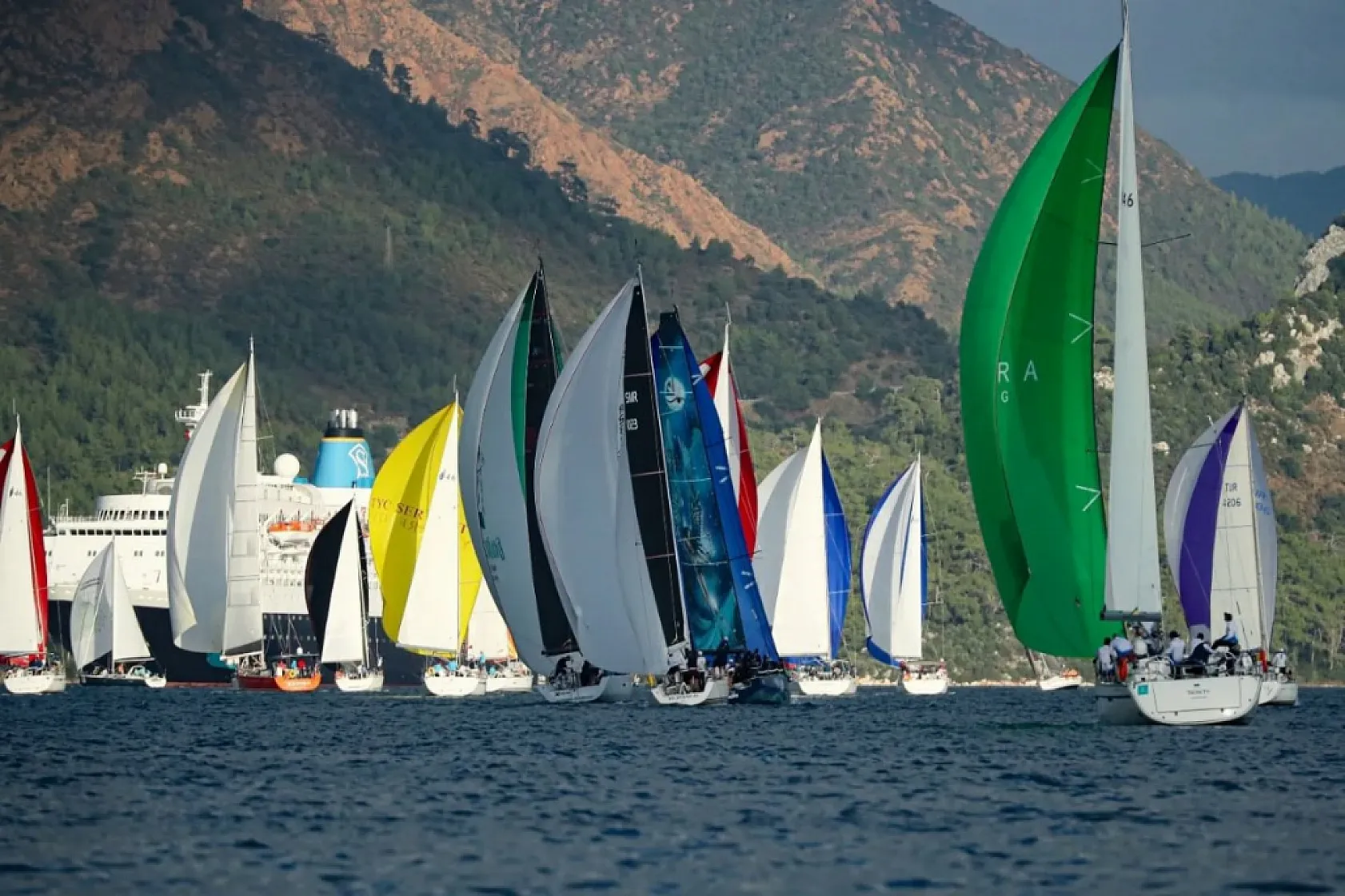 36. Uluslararası Marmaris Yarış Haftası' nda 'Coğrafi Rota' tamamlandı