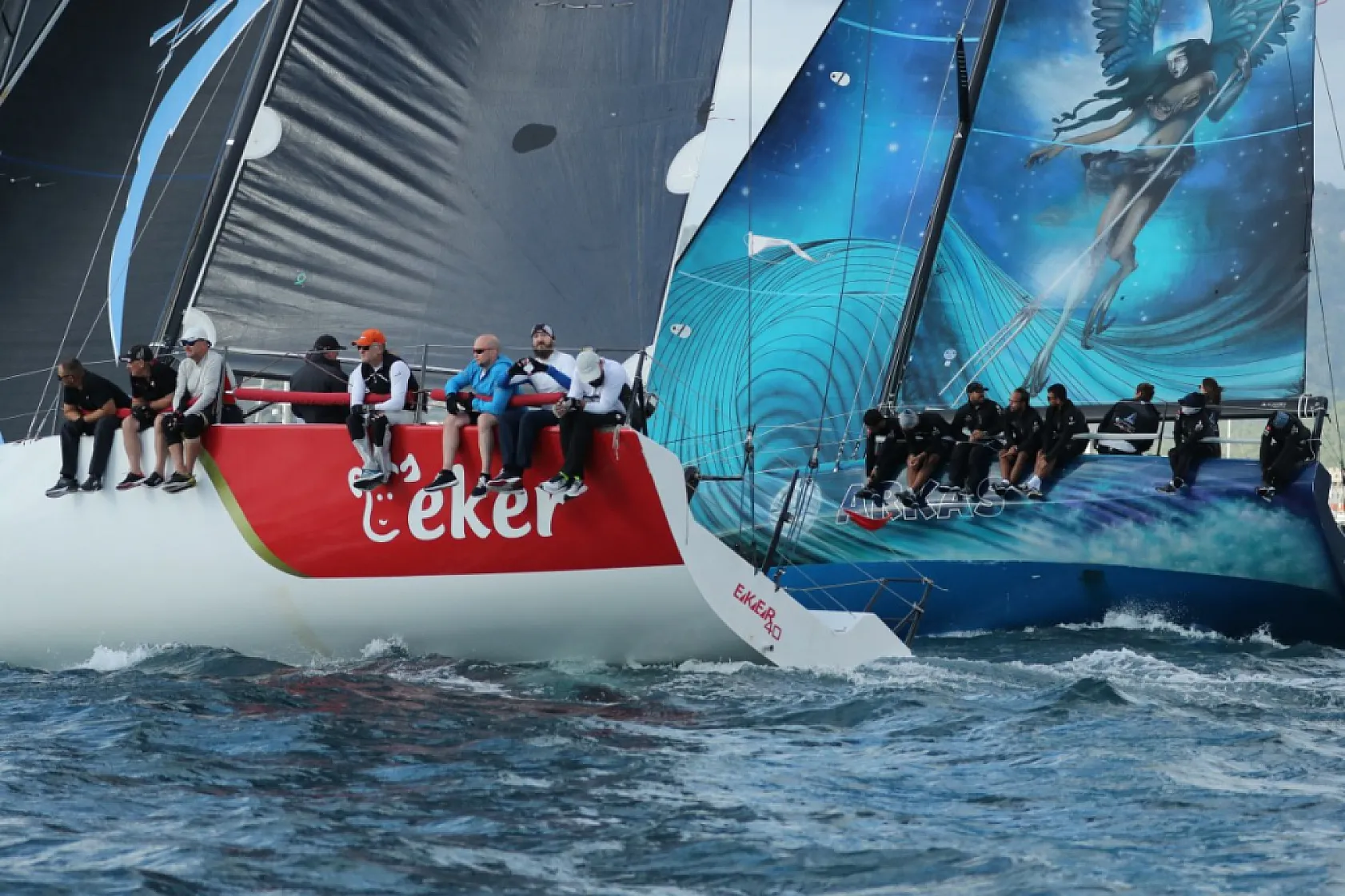 36. Uluslararası Marmaris Yarış Haftası' nda 'Coğrafi Rota' tamamlandı