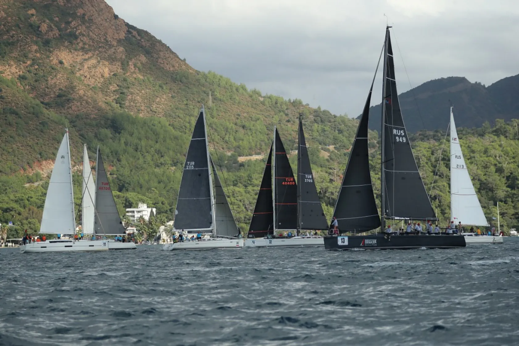 36. Uluslararası Marmaris Yarış Haftası' nda 'Coğrafi Rota' tamamlandı