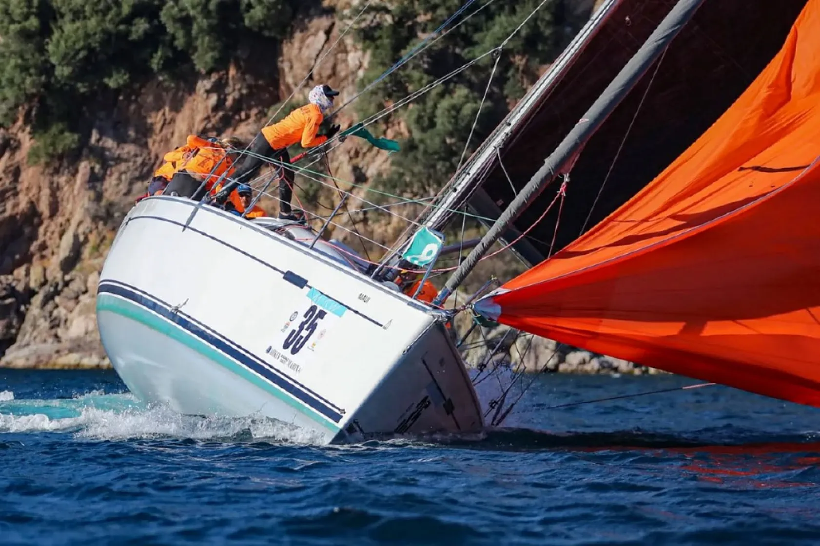 36. Uluslararası Marmaris Yarış Haftası' nda 'Coğrafi Rota' tamamlandı