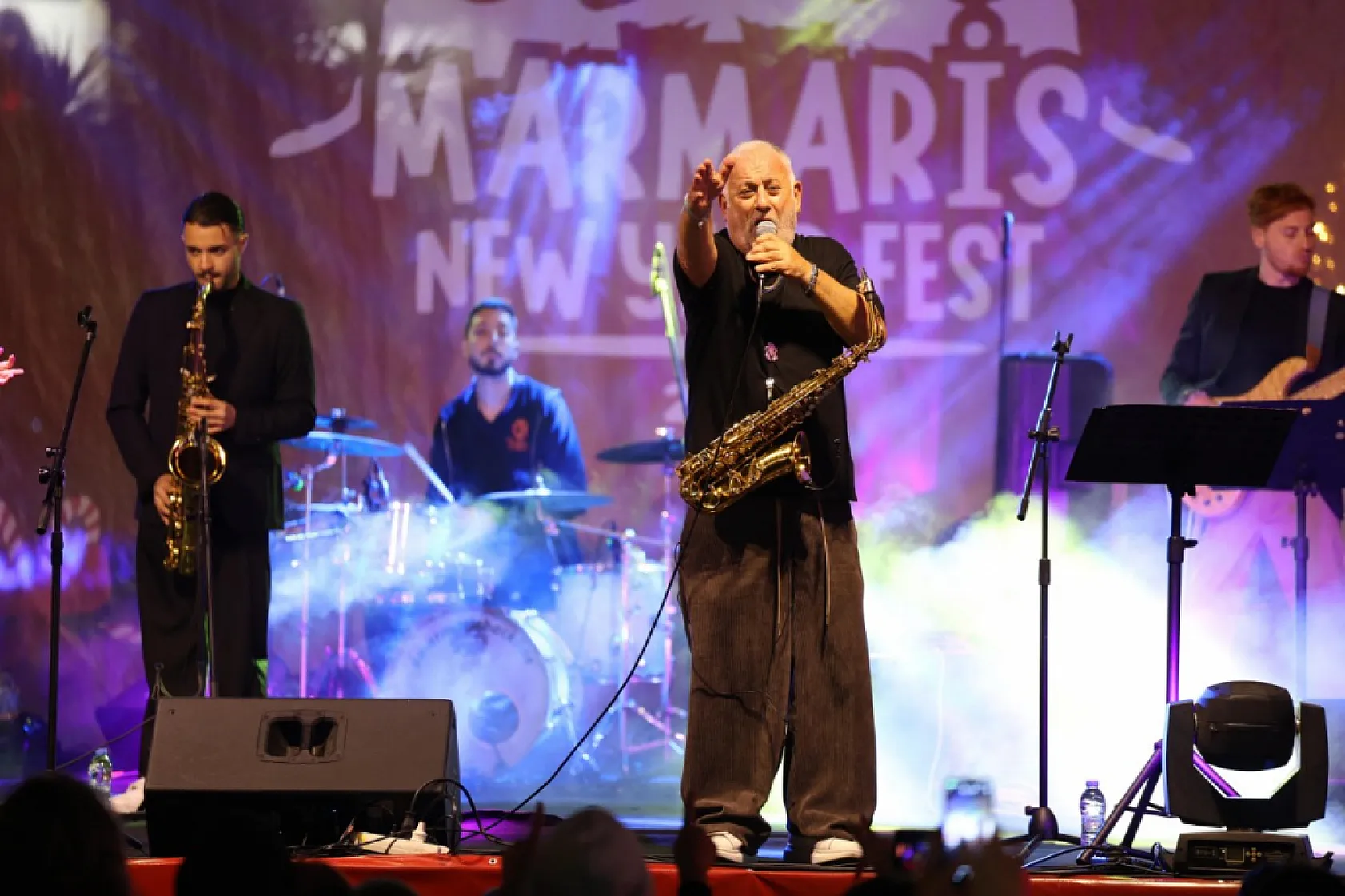 Marmaris'te Sarava İtalyan Caz Orkestrası ile The Sound of The City sahne aldı