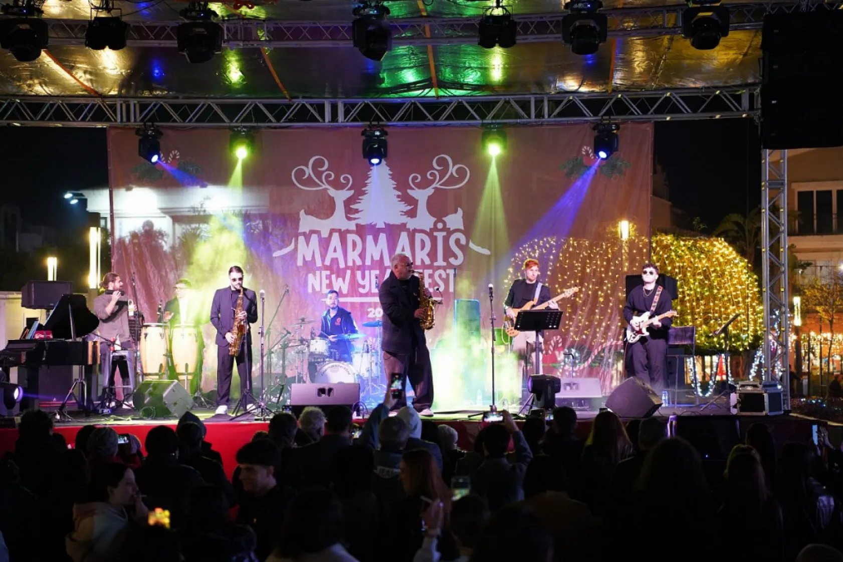 Marmaris'te Sarava İtalyan Caz Orkestrası ile The Sound of The City sahne aldı