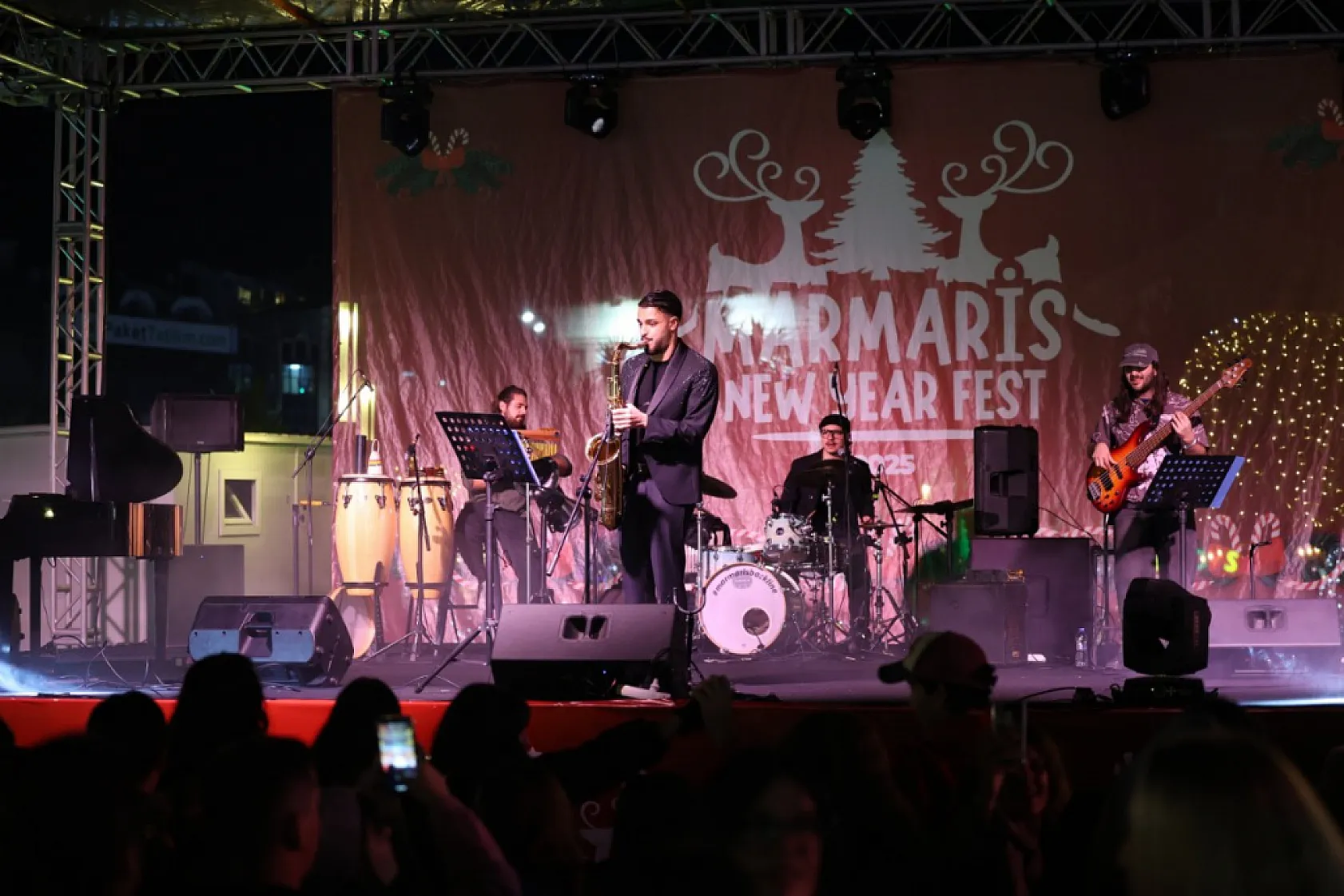 Marmaris'te Sarava İtalyan Caz Orkestrası ile The Sound of The City sahne aldı