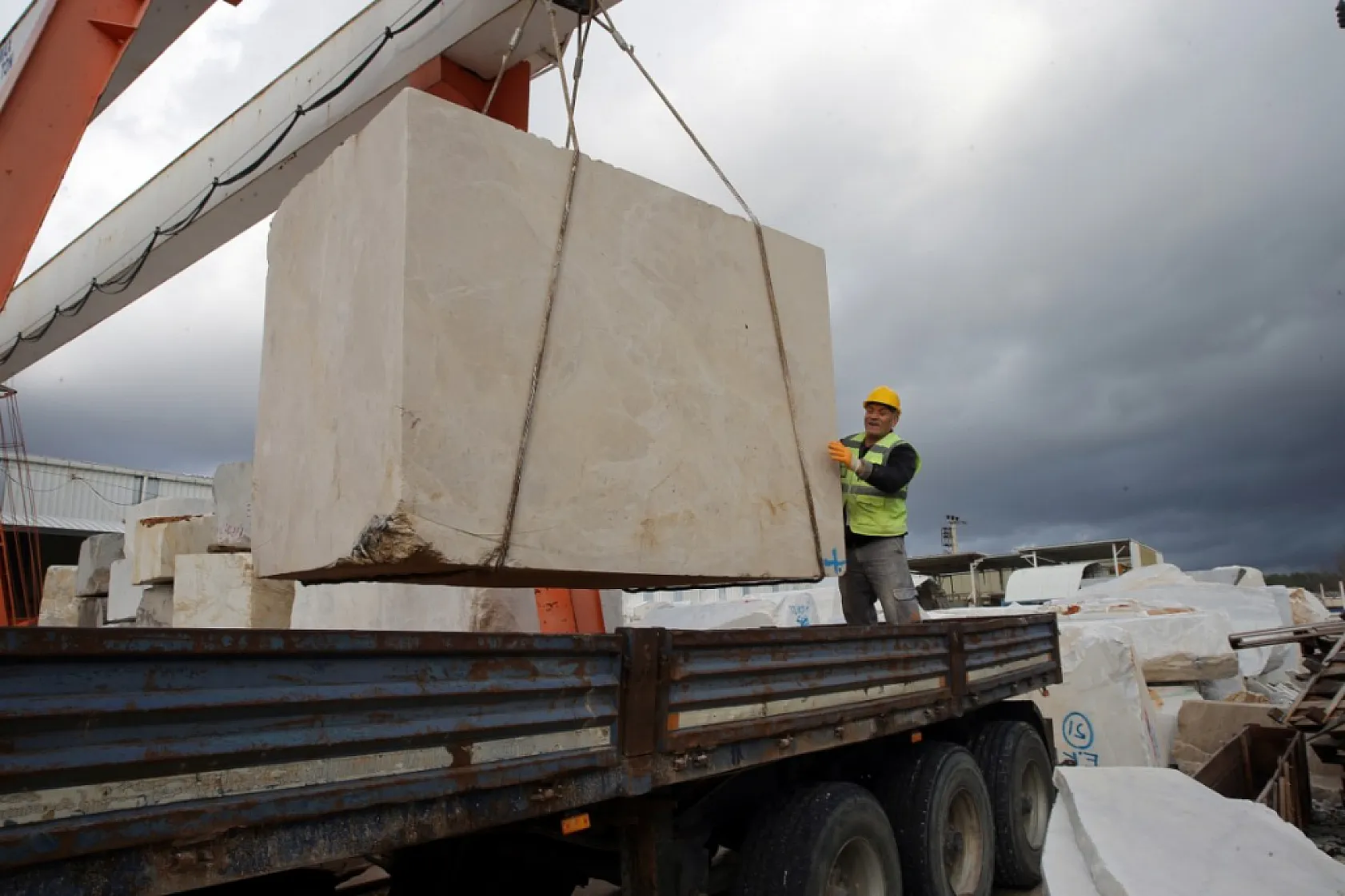 Muğla'dan 60 ülkeye satılan mermerden 100 milyon doların üzerinde ihracat geliri sağlandı